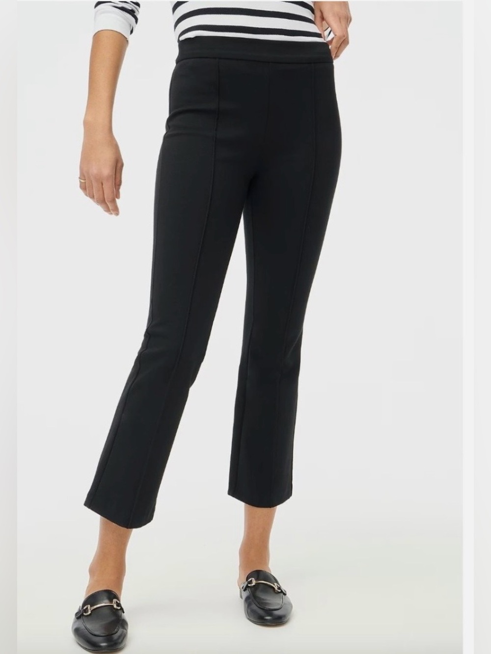 J. Crew Black Cropped Ankle Pants